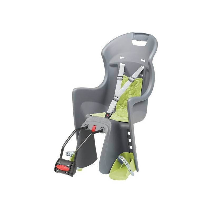 Detská sedačka Polisport Boodie 3-bodová sivo-zelená
