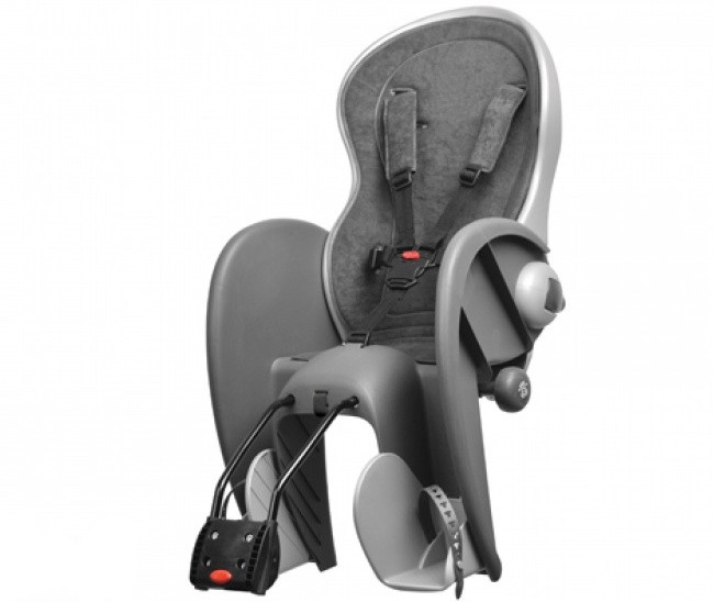 Detská sedačka Polisport Wallaby 5-bodová sivá