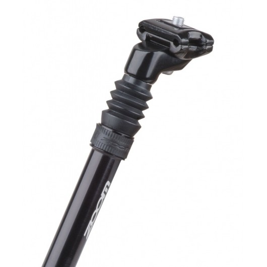 Sedlovka ZOOM 350mm/27,2 čierna odpružená