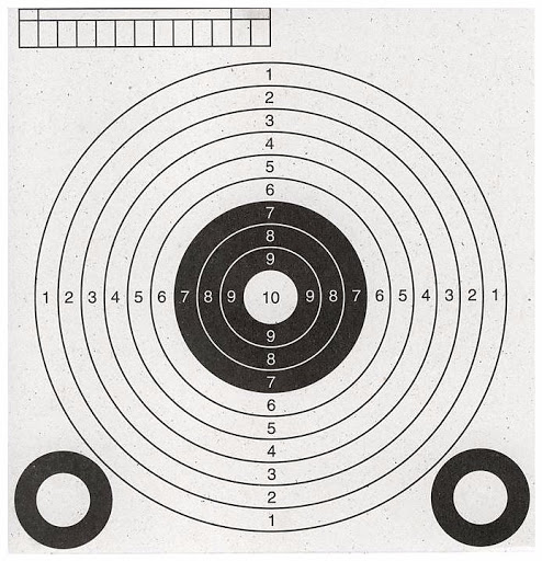 Terče na vzduchovku 25ks