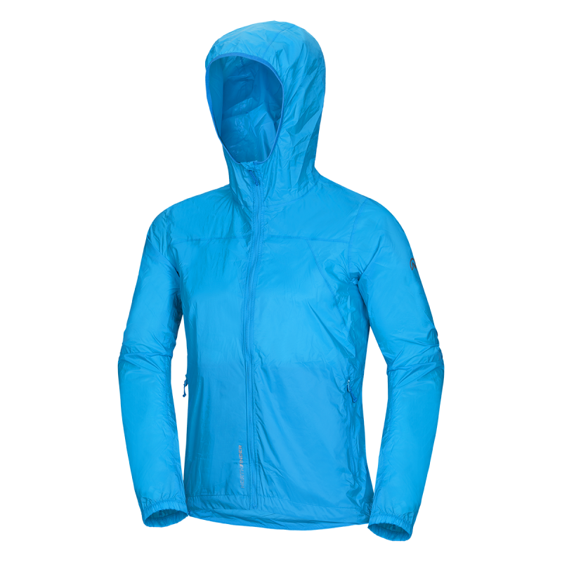 Pánska nepremokavá bunda Northfinder Northcover zbaliteľná 2L modrá 2XL
