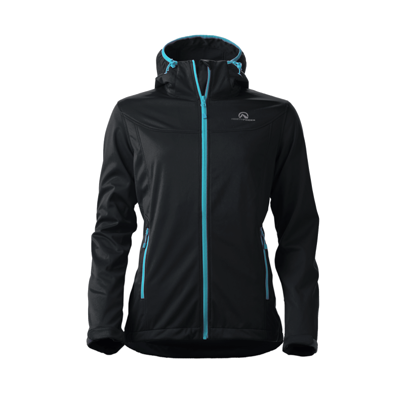 Dámska softshellová bunda Northfinder Reeta čierna L