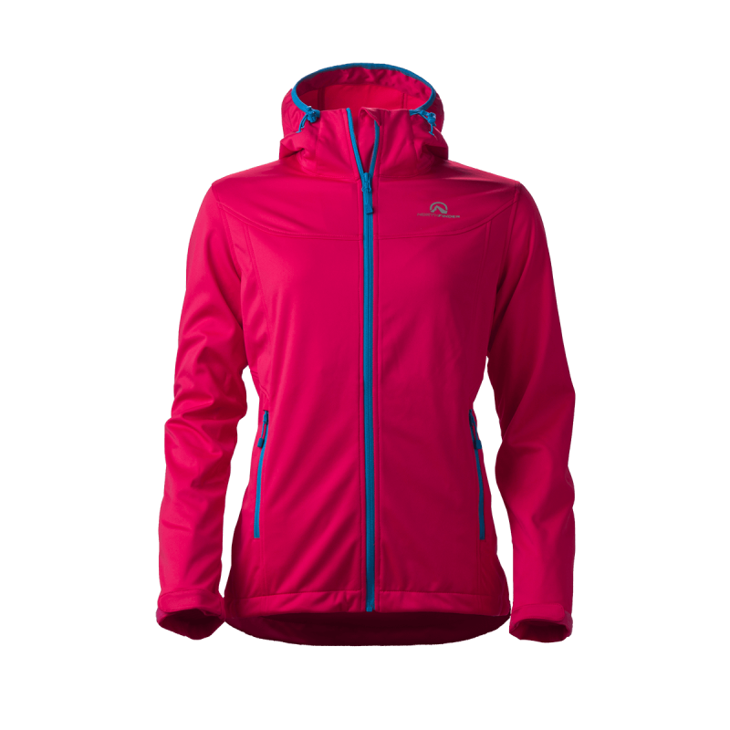 Dámska softshellová bunda Northfinder Reeta ružová XL