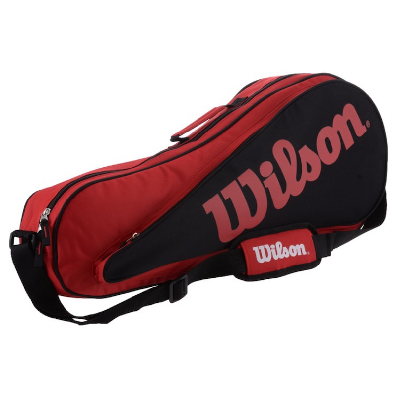 Taška Wilson Racket Equipment Triple Bag červená