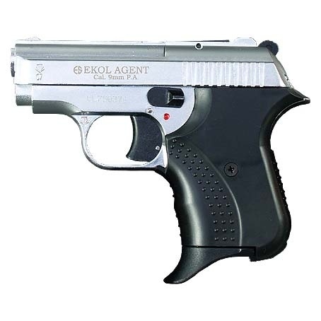 Plynová pištoľ Ekol Volga  Agent cal. 9mm strieborná