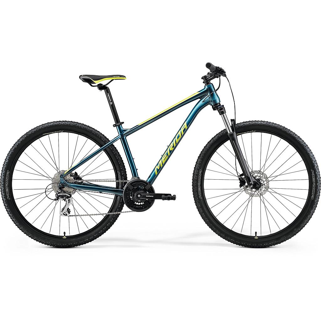 Bicykel Merida Big Nine 20 M pánsky teal modrý