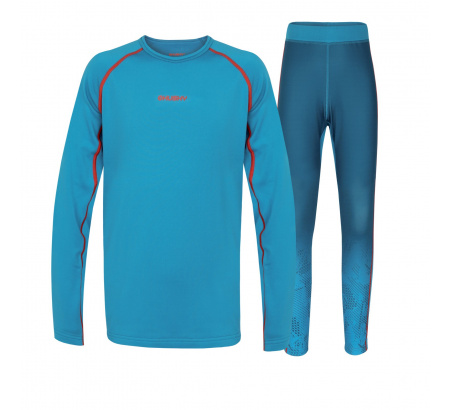 Detské termoprádlo Husky Active Winter modré 134-140