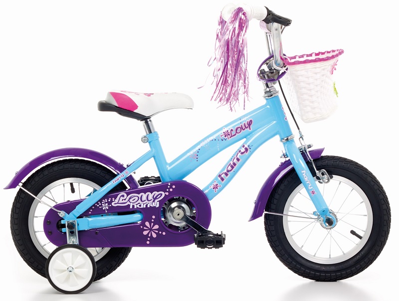Bicykel Harry Lolly 12" modrý