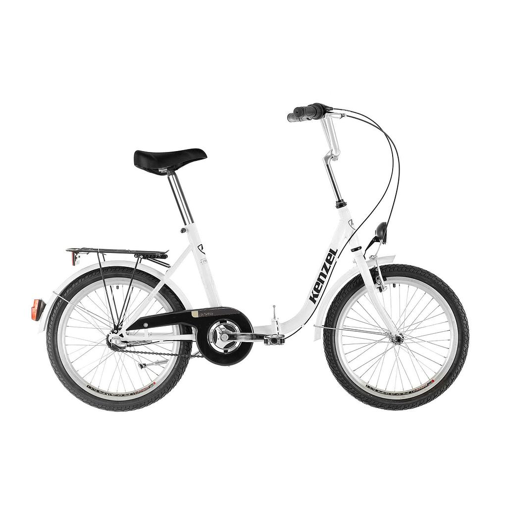 Bicykel Kenzel Camping 20" nexus biely