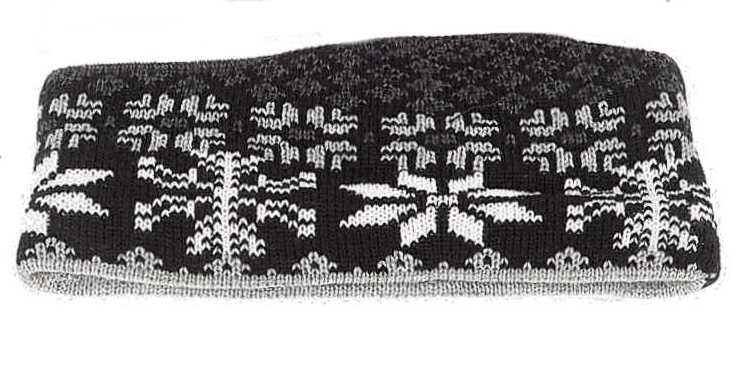 Čelenka na zimu nórsky vzor Vločka 5