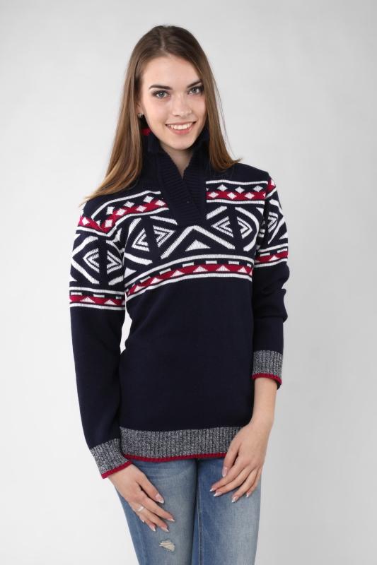 Nórsky sveter Klea dámsky L modrý