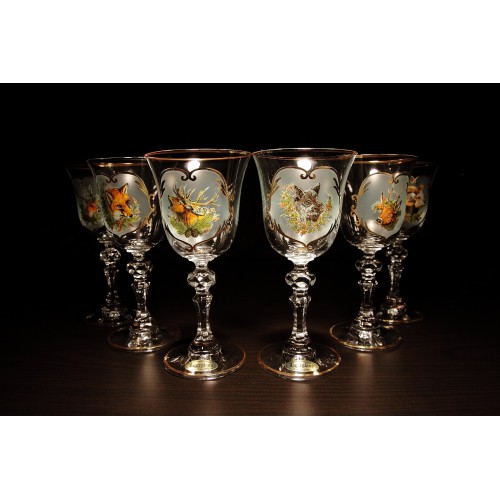 Poháre na stopke Jagerglass Christie na víno 240ml / 6ks